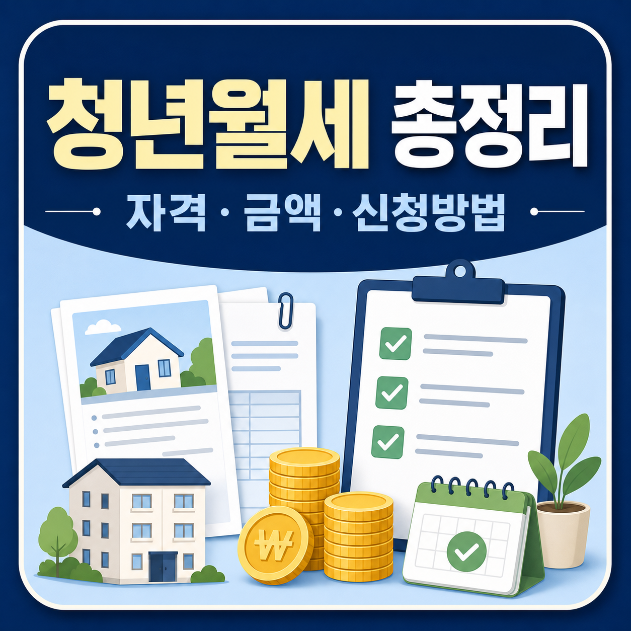 청년월세 특별지원 자격·신청방법·지원금액