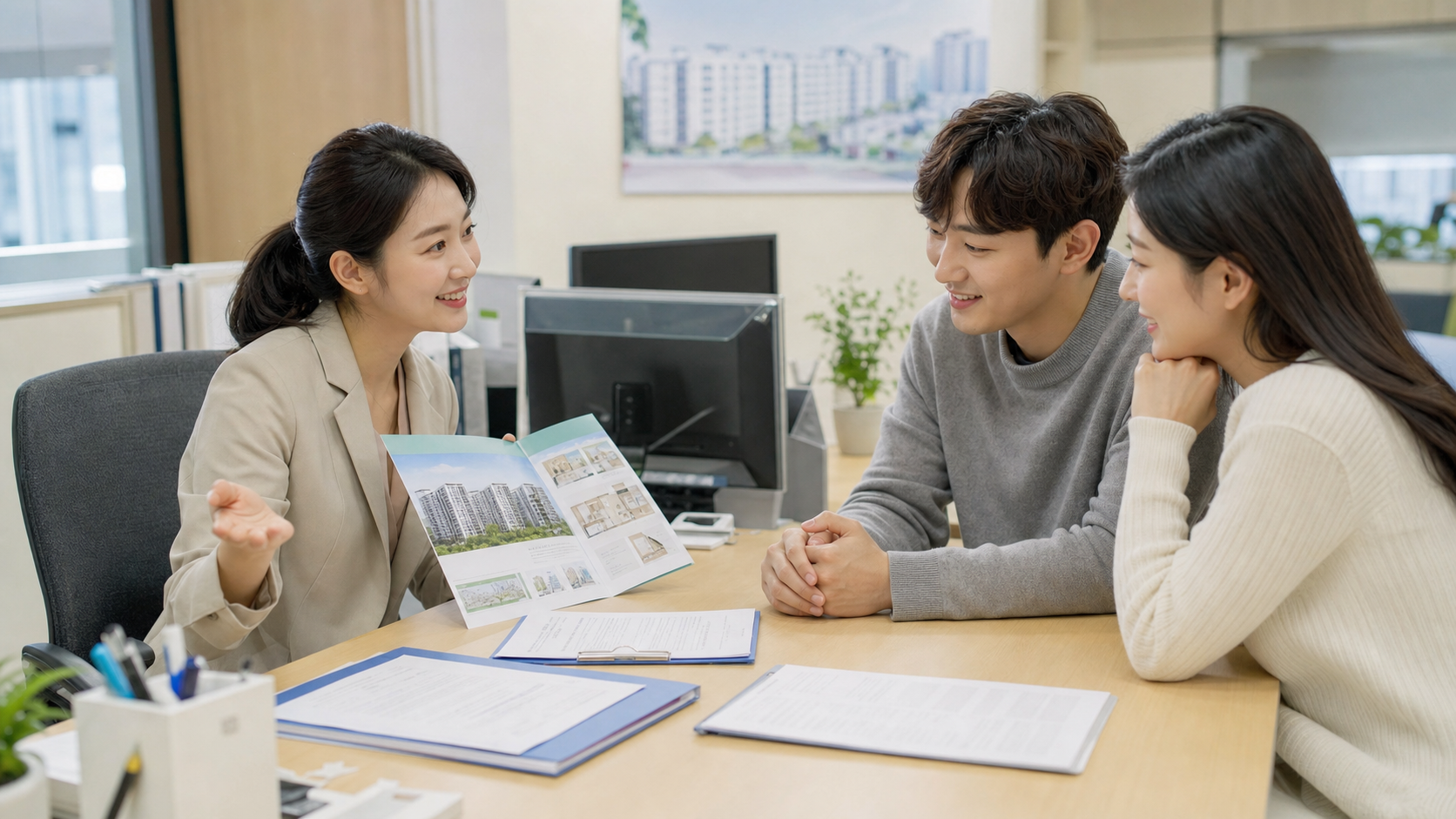 행복주택 청년주거 공공임대 상담 장면
