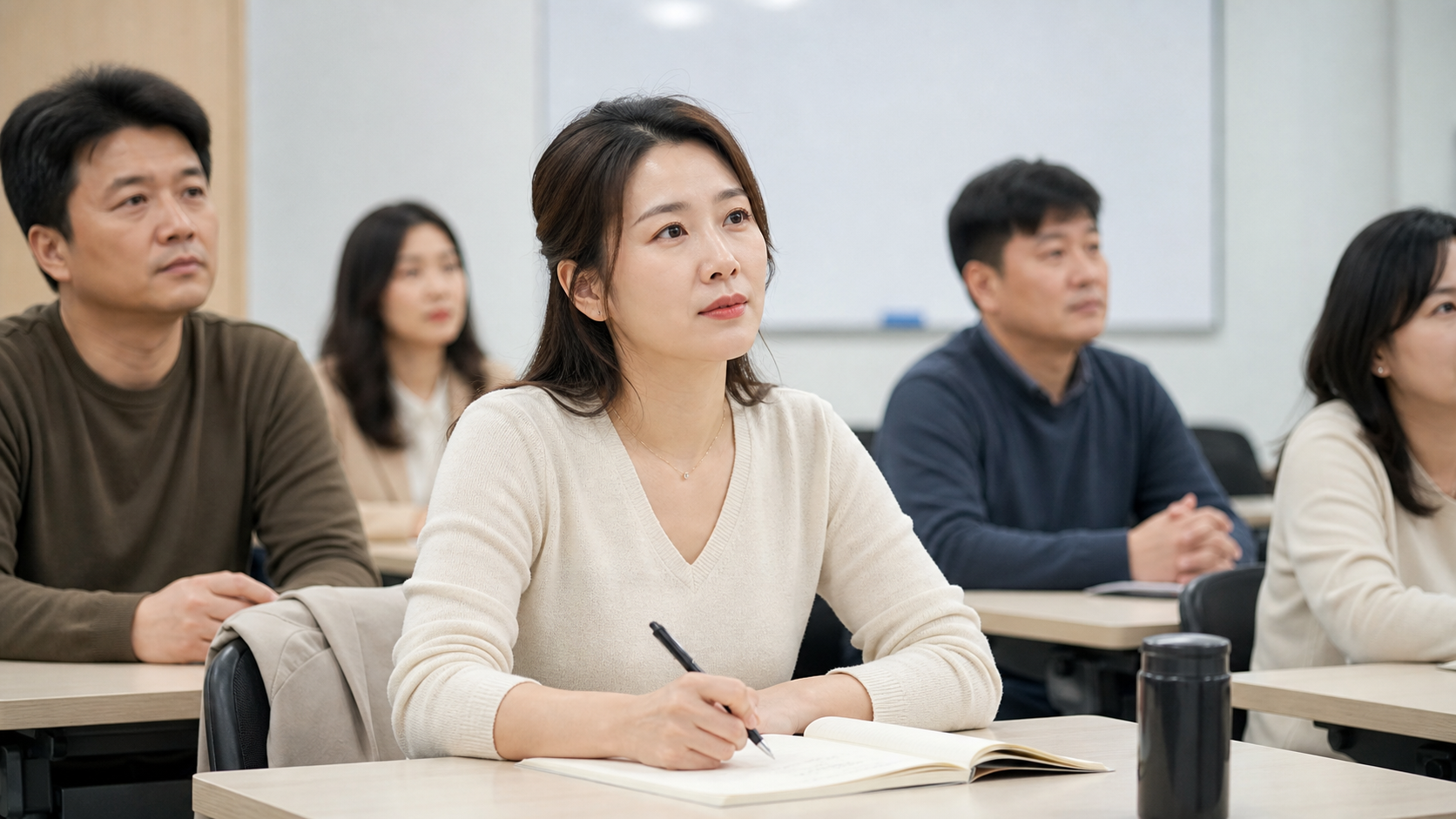 국민내일배움카드 직업훈련 수업 수강생