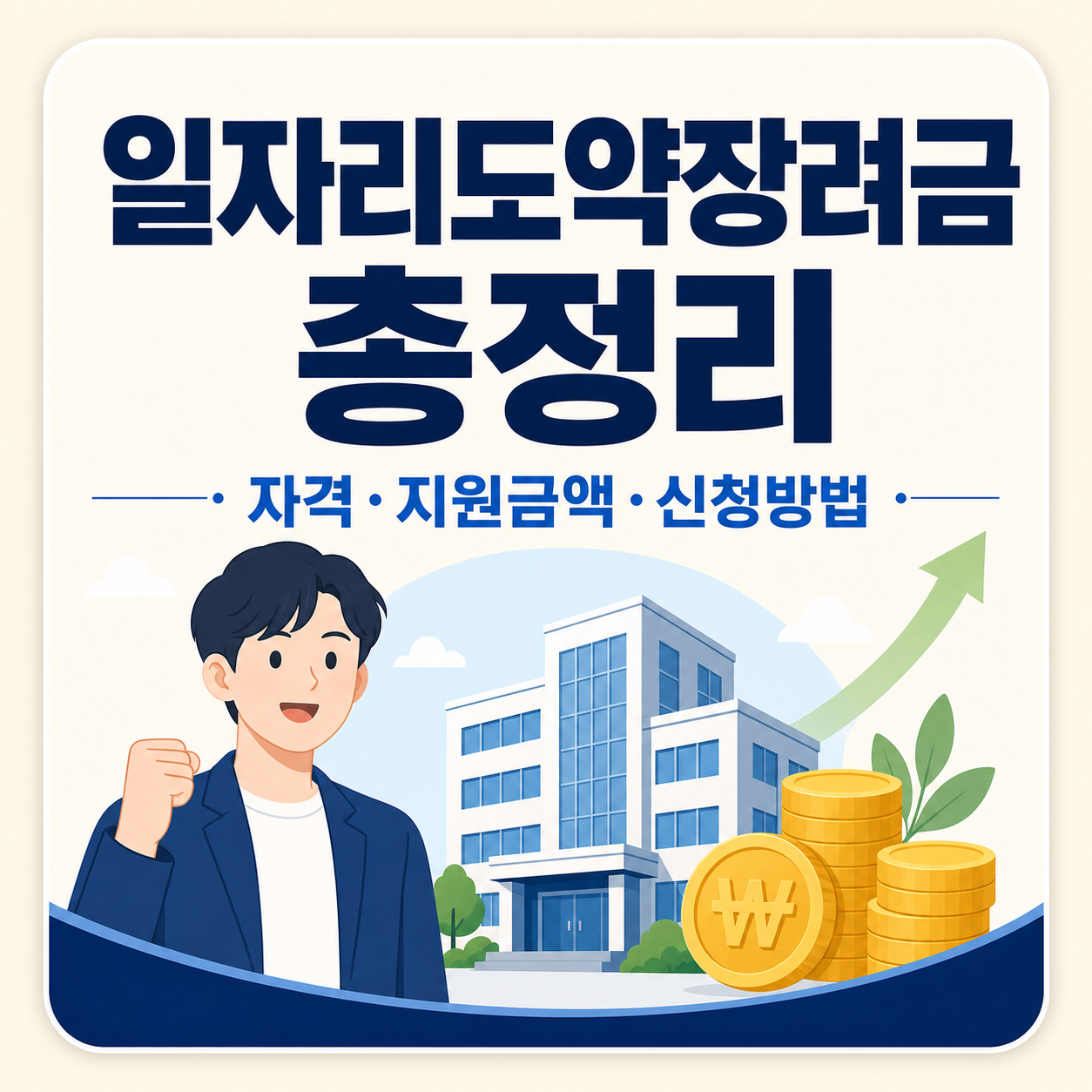 중소기업 취업 청년 위한 일자리도약장려금 안내